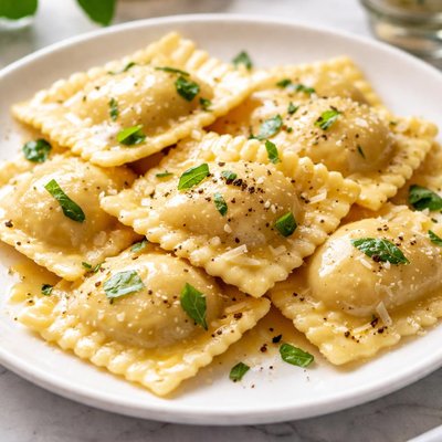 Cheese ravioli