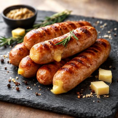 Cheese sausages