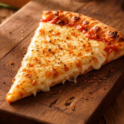 Cheese slice of pizza