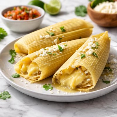 Cheese tamal