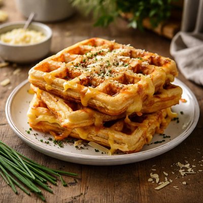 Cheese waffle