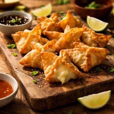 Cheese wonton