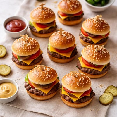 Cheeseburger bites