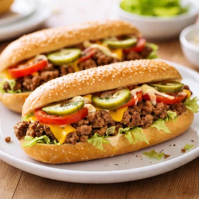 Cheeseburger bobbies