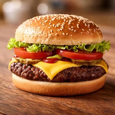 Cheeseburger burger king