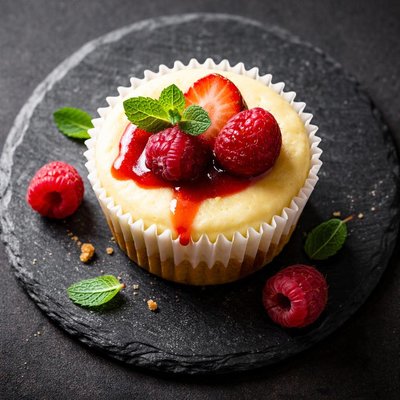 Cheesecake cupcake
