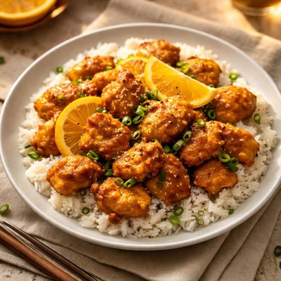 Cheesecake factory orange chicken