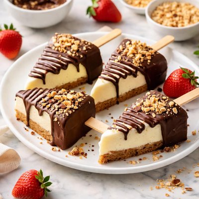Cheesecake on a stick