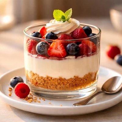 Cheesecake parfait