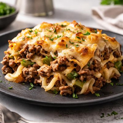 Cheesesteak casserole