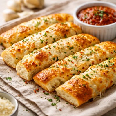 Cheesy bread sticks