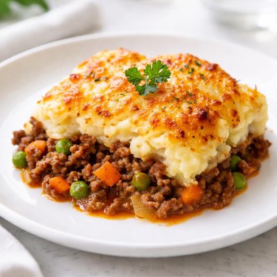 Cheesy cottage pie
