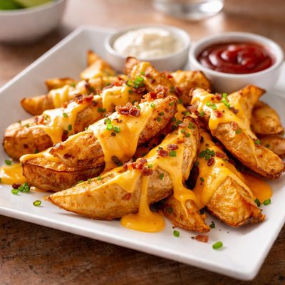 Cheesy wedges
