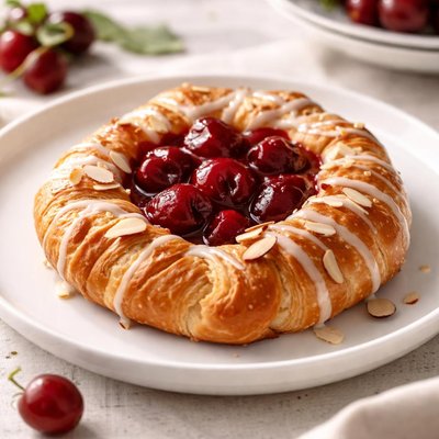 Cherry danish
