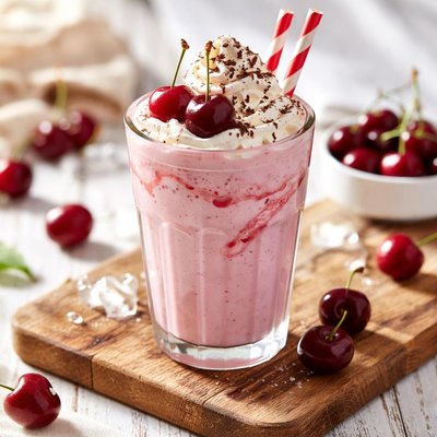 Cherry milkshak