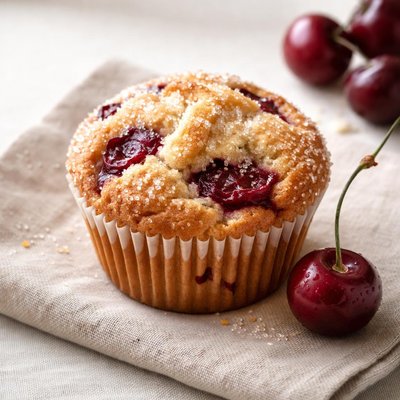 Cherry muffin