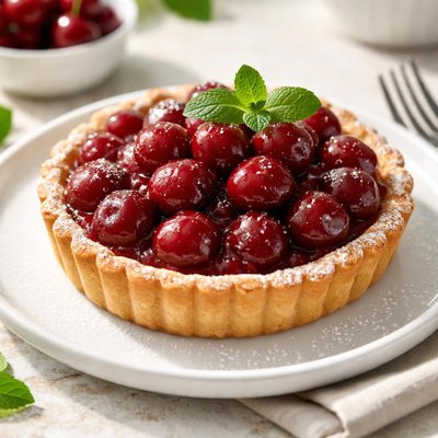 Cherry tart