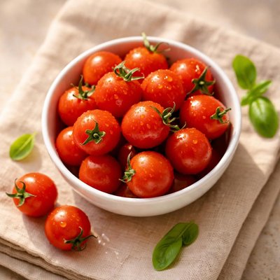 Cherry tomates one serving