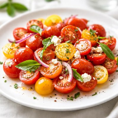 Cherry tomato salad