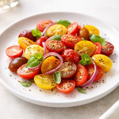 Cherry tomatoes salad