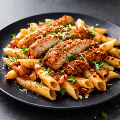 Chesters chicken penne pasta