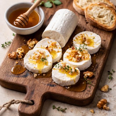 Chevre with honey