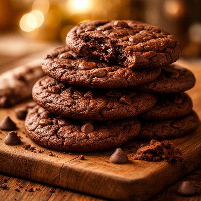Chewy chocolate cookie