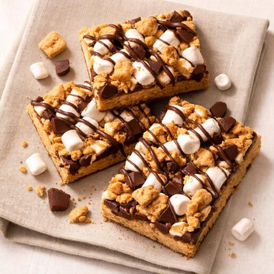 Chewy smores bar