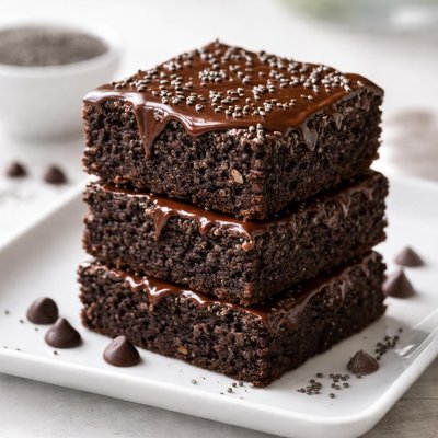 Chia brownie