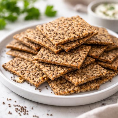 Chia crackers