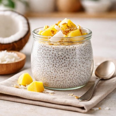 Chia pudding coconut milk