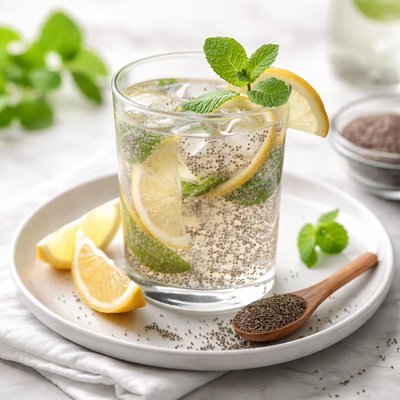 Chia seed drink