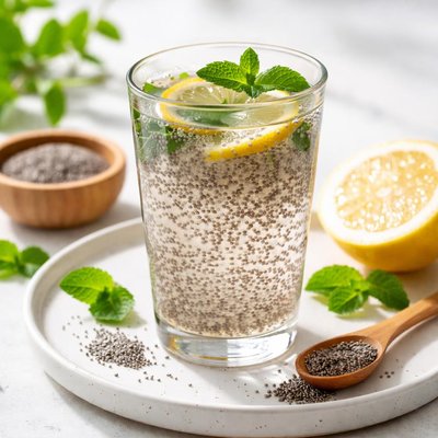 Chia seed water