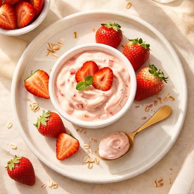 Chibani less sugar strawberry yogurt