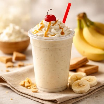 Chic fil a bananna milkshake