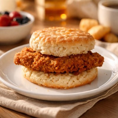 Chic fil chicken biscuit