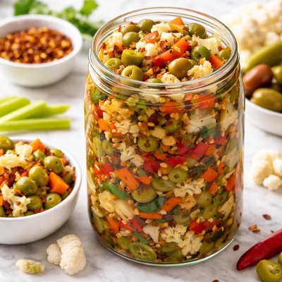 Chicago-style giardiniera
