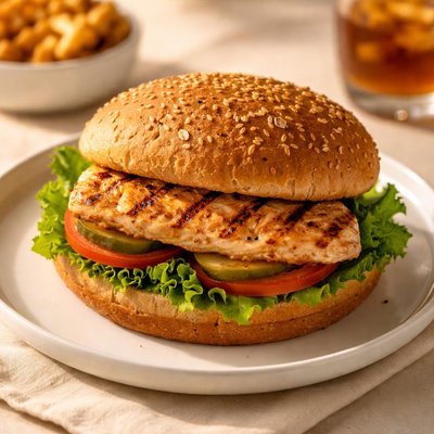 Chicfila grilled chicken sandwish