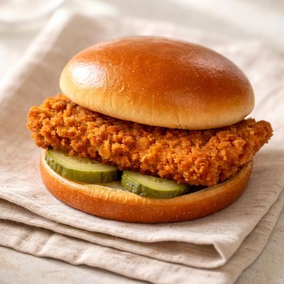Chick-fil-a chicken sandwhich