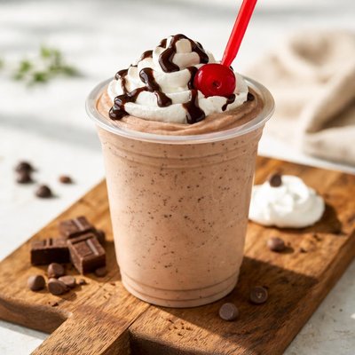 Chick-fil-a chocolate milk shake