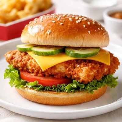 Chick-fil-a deluxe sandwich