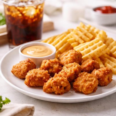 Chick-fil-a eight count nugget meal