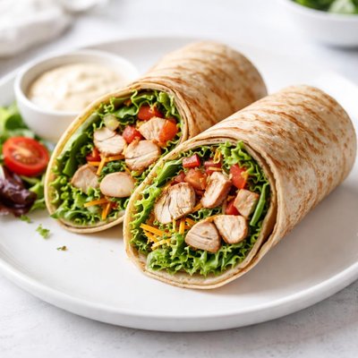 Chick-fil-a grilled chicken wrap