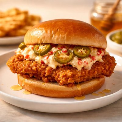 Chick-fil-a honey pepper pimento sandwich