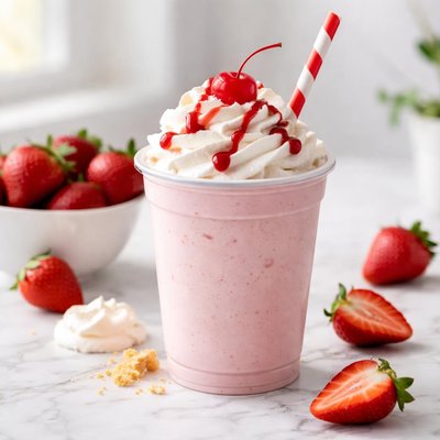 Chick-fil-a strawberry shake