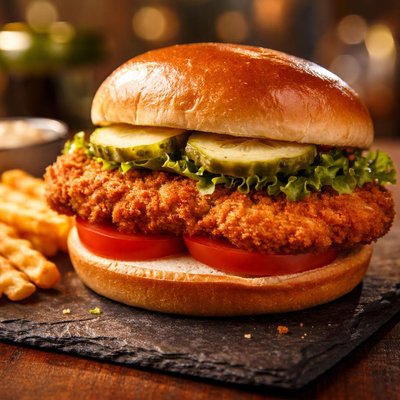 Chick-fill-a chicken sandwich