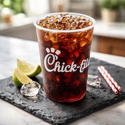 Chick-fli-a small dr pepper