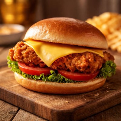 Chick fil a chick american cheese