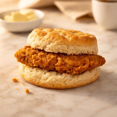 Chick fil a chicken biscuit