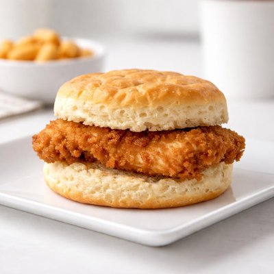 Chick fil a chicken bisquit